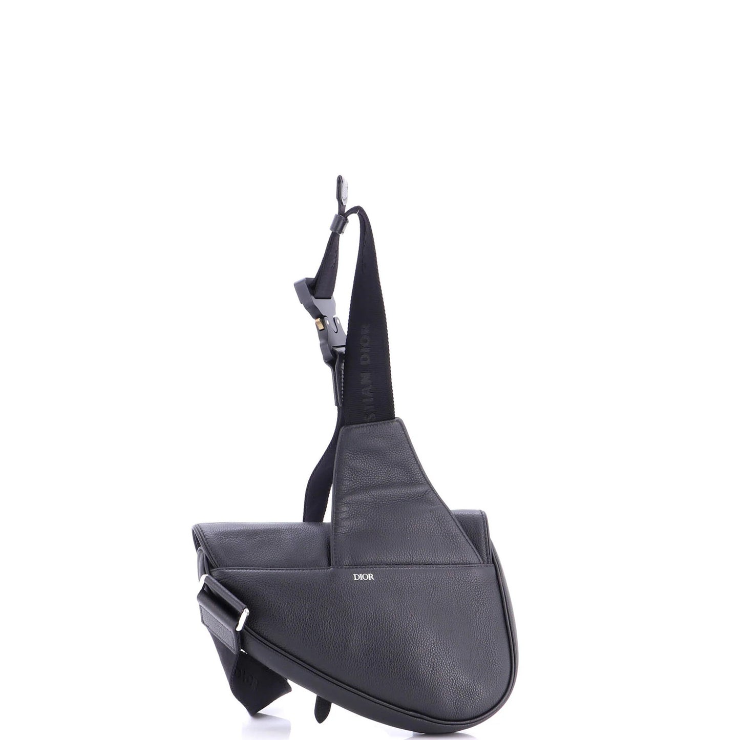 Christian Dior Saddle Crossbody Bag Leather Mini