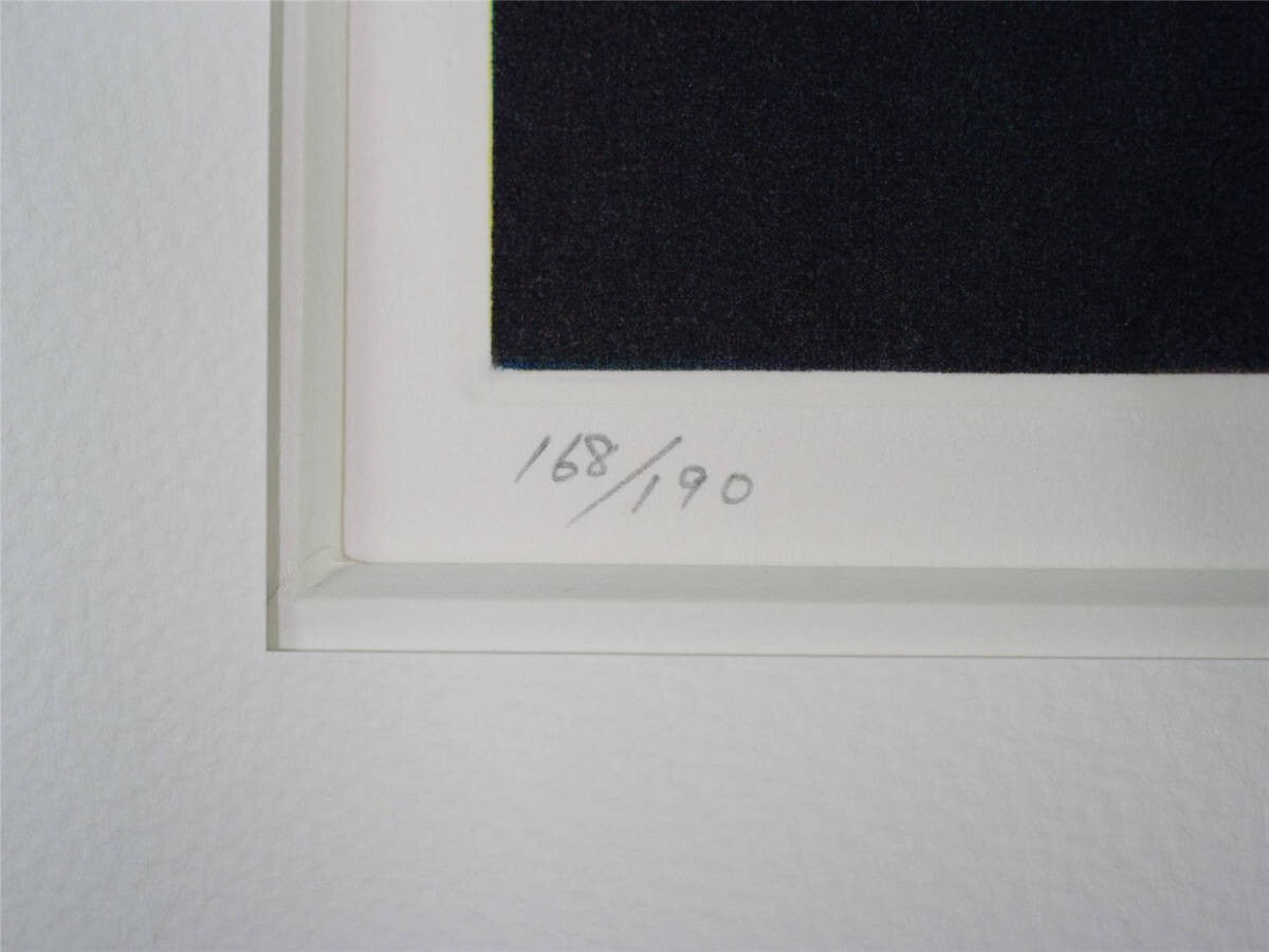 Matazo Kayama 1992 Original Etching Mezzotint