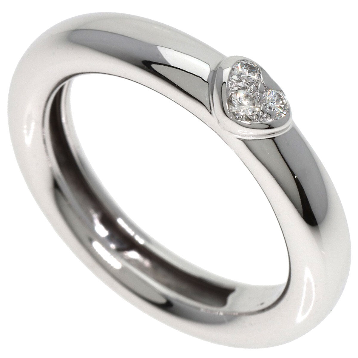 TIFFANY&Co. Ring Friendship Heart Diamond K18