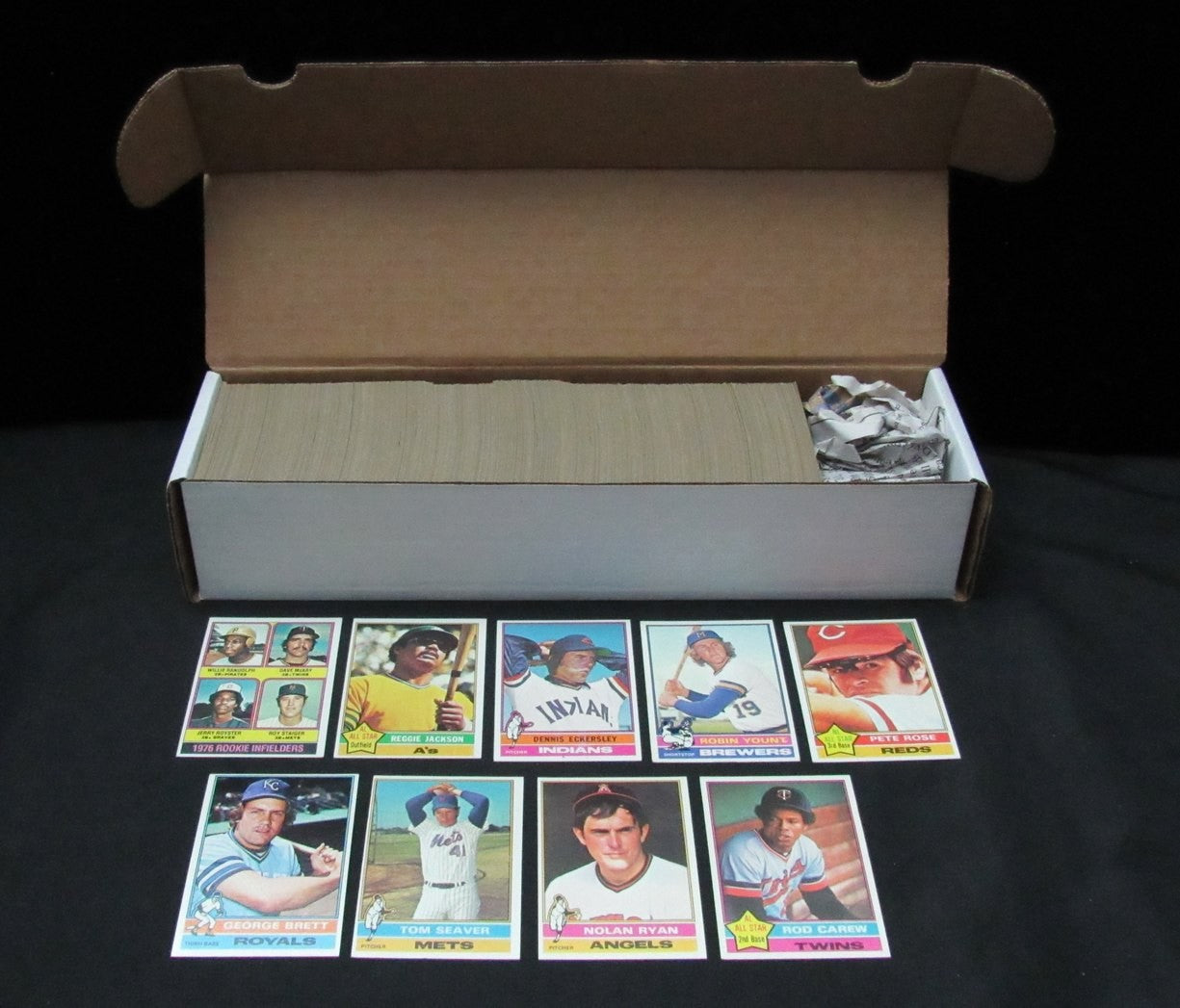 1976 Topps Baseball Complete Set (660) Brett Rc Ryan Yount Rc Aaron 197614