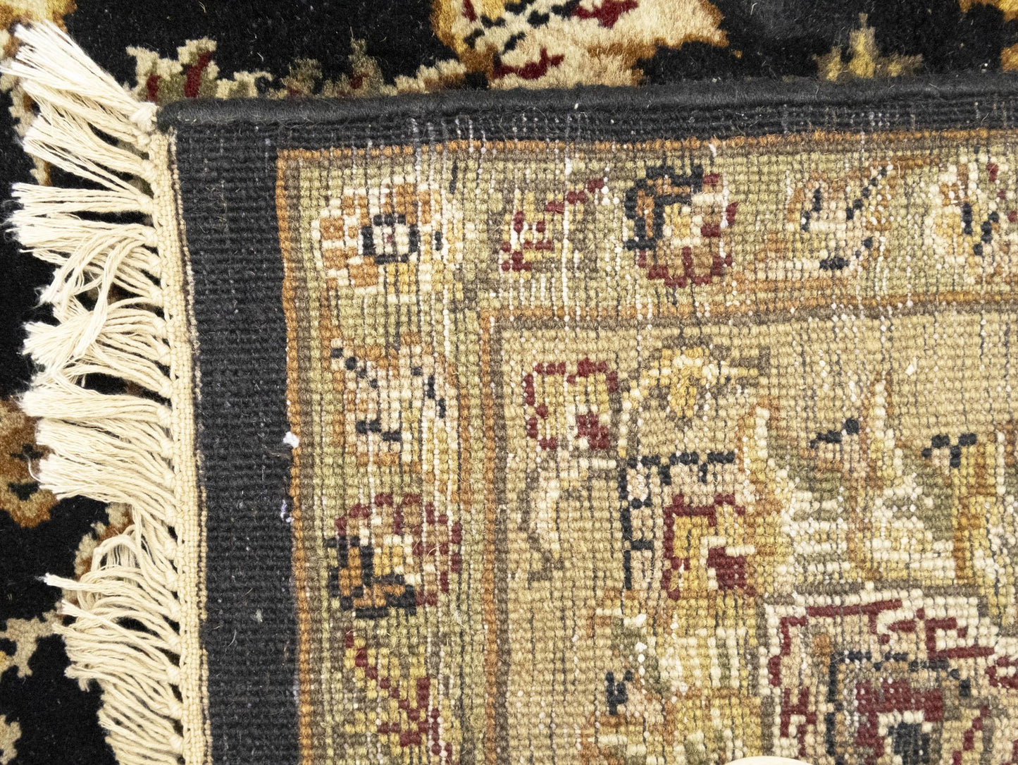 8X10 Ft Handmade Agra Jaipur Oriental Rug Thick