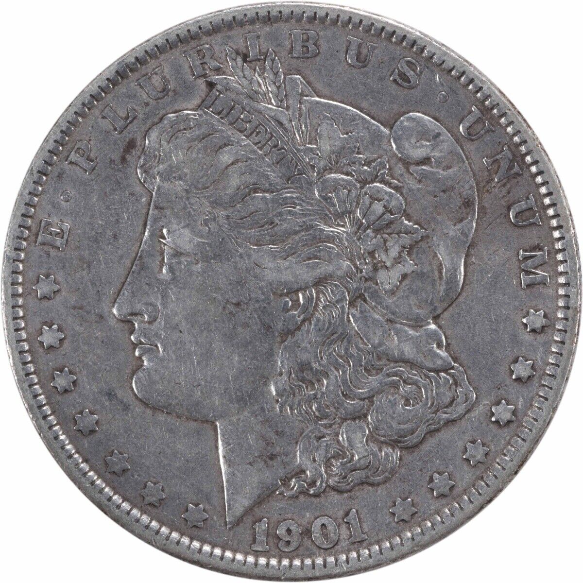 1901 Morgan Silver Dollar EF Uncertified #410