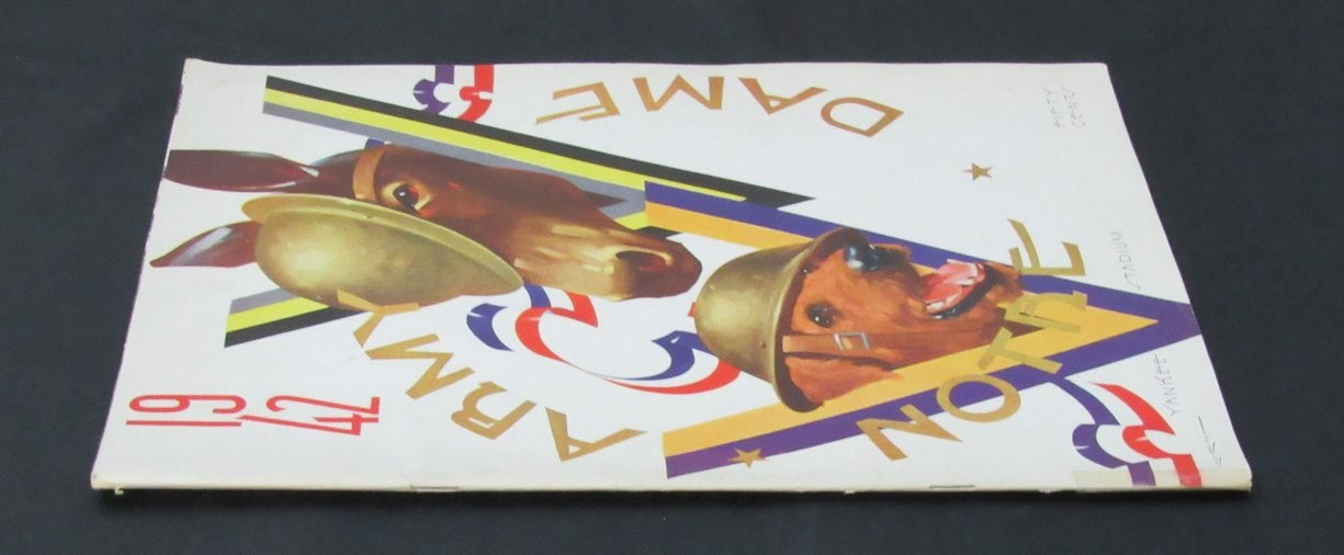11/7/1942 Army Vs. Notre Dame College Program 186013