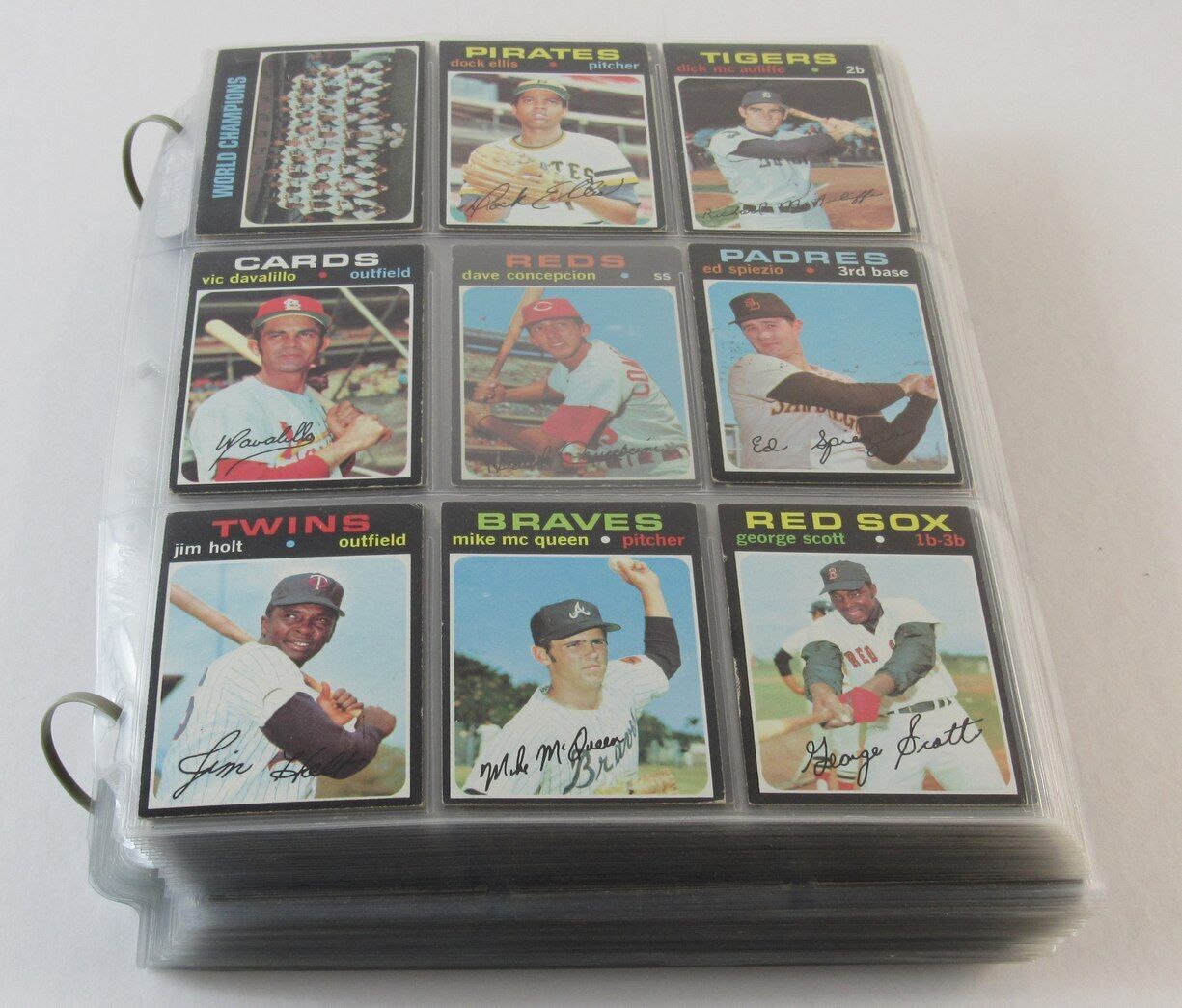 1971 Topps Baseball Complete Set (752) Cards