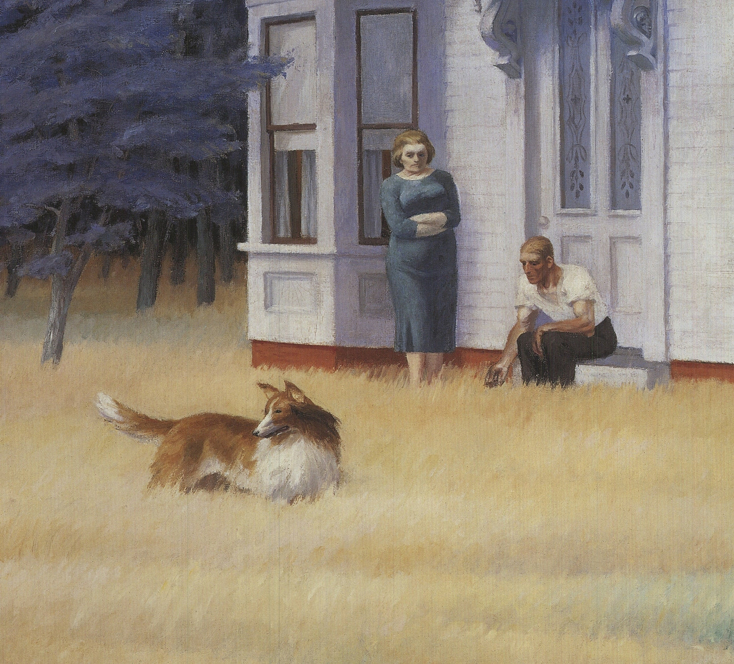 Edward Hopper Cape Cod Evening " Offset Lithograph Realism