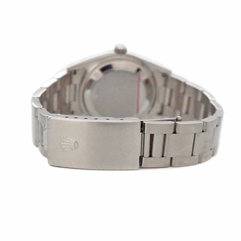 Rolex Oyster Perpetual Date 15200 Silver Case Size 34.0Mm Used Watch #72177