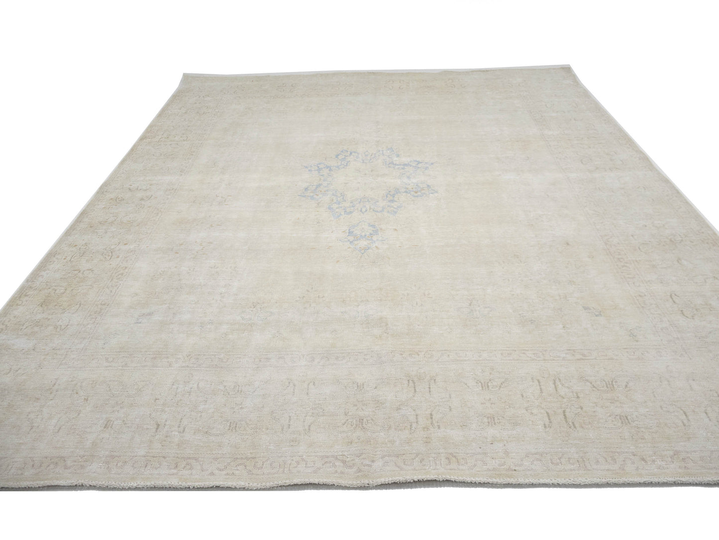 10X13 ft Distressed Vintage Oriental Rug Carpet