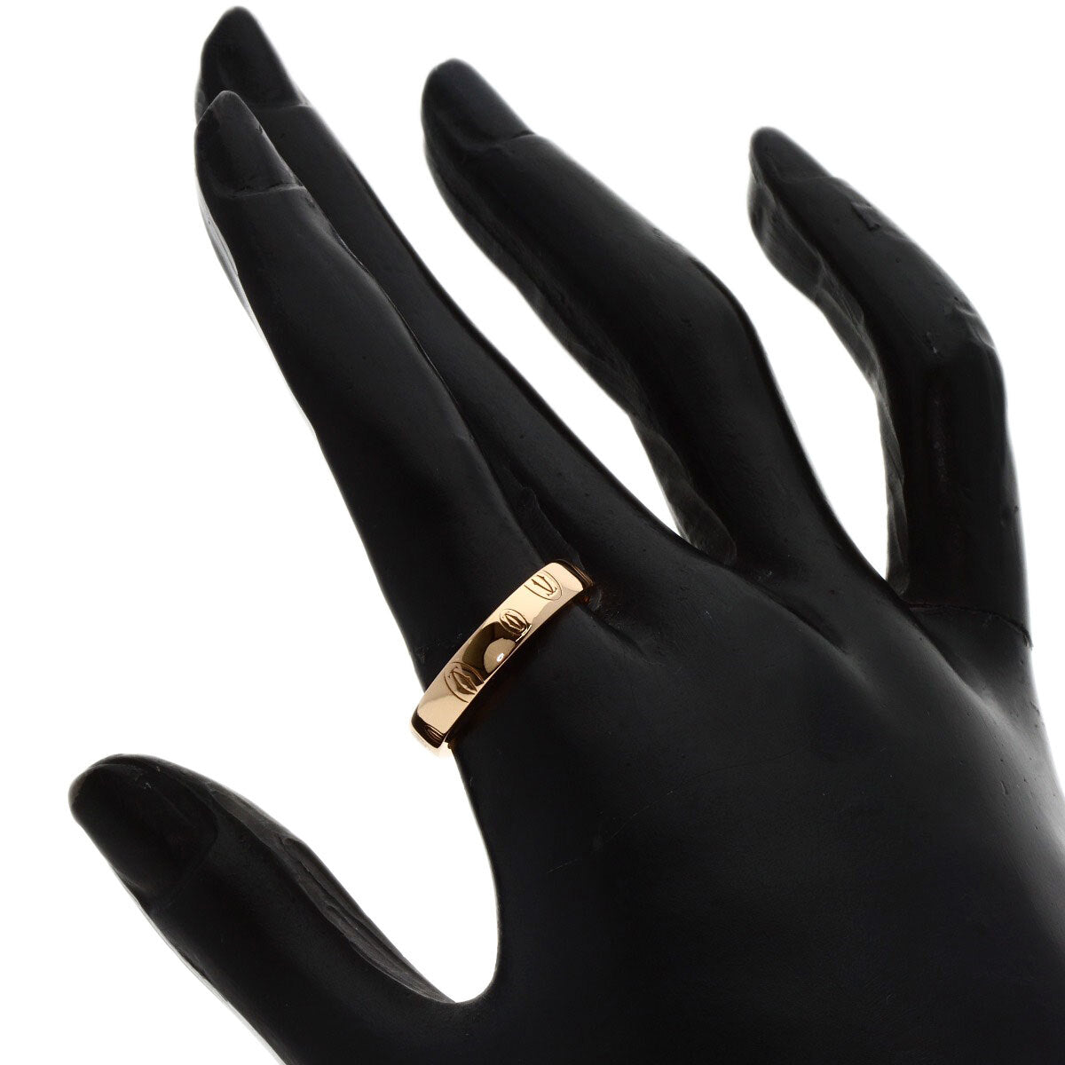 Cartier Ring Happy Birthday # 56 K18 Pink Gold