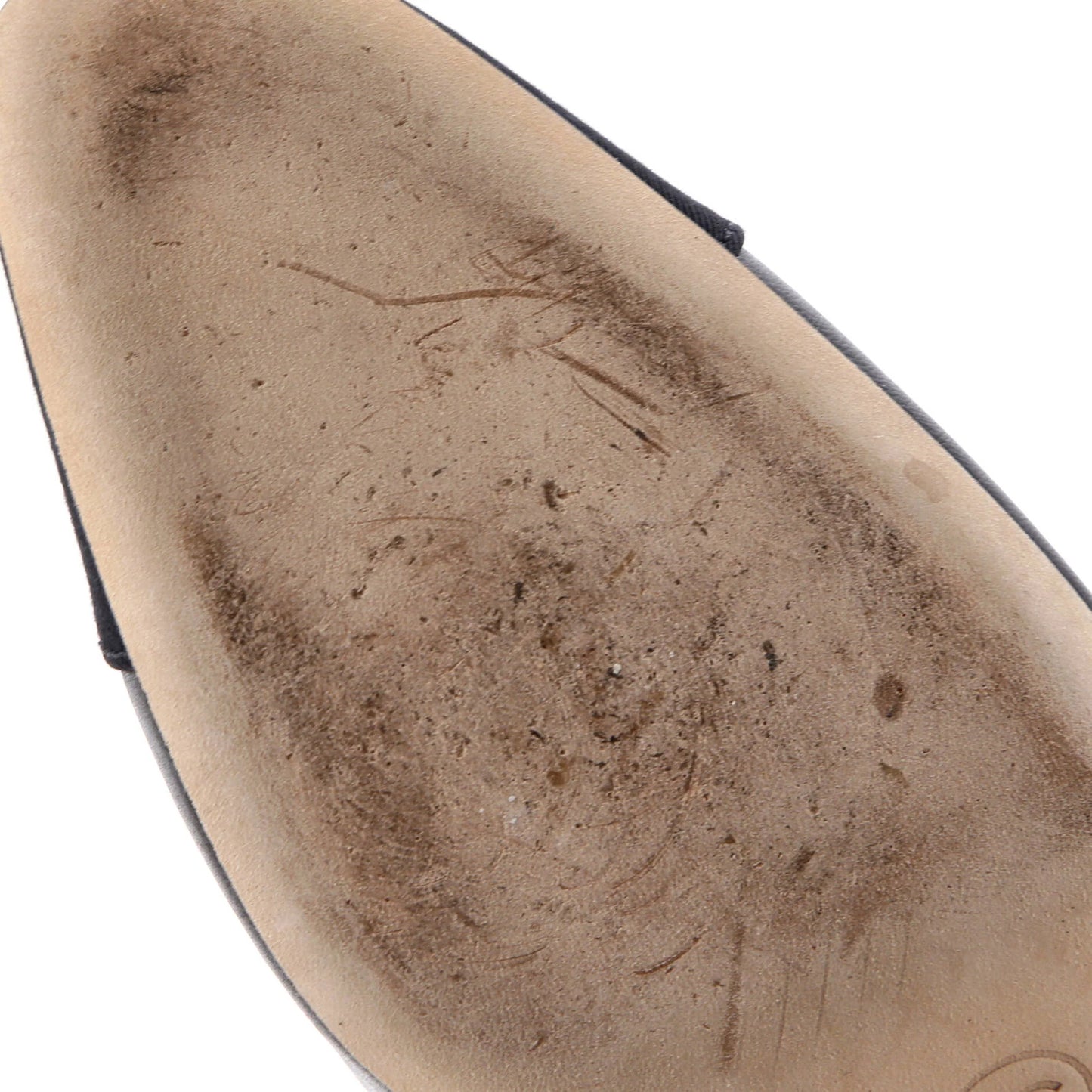 Chanel Womens Cap Toe Slingback Pumps Leather