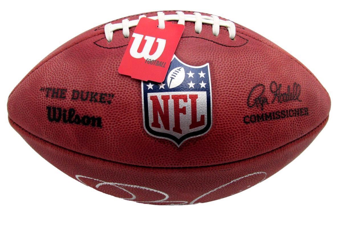 Jerome Bettis Hof Autographed Nfl Duke Football Steelers Beckett 181114