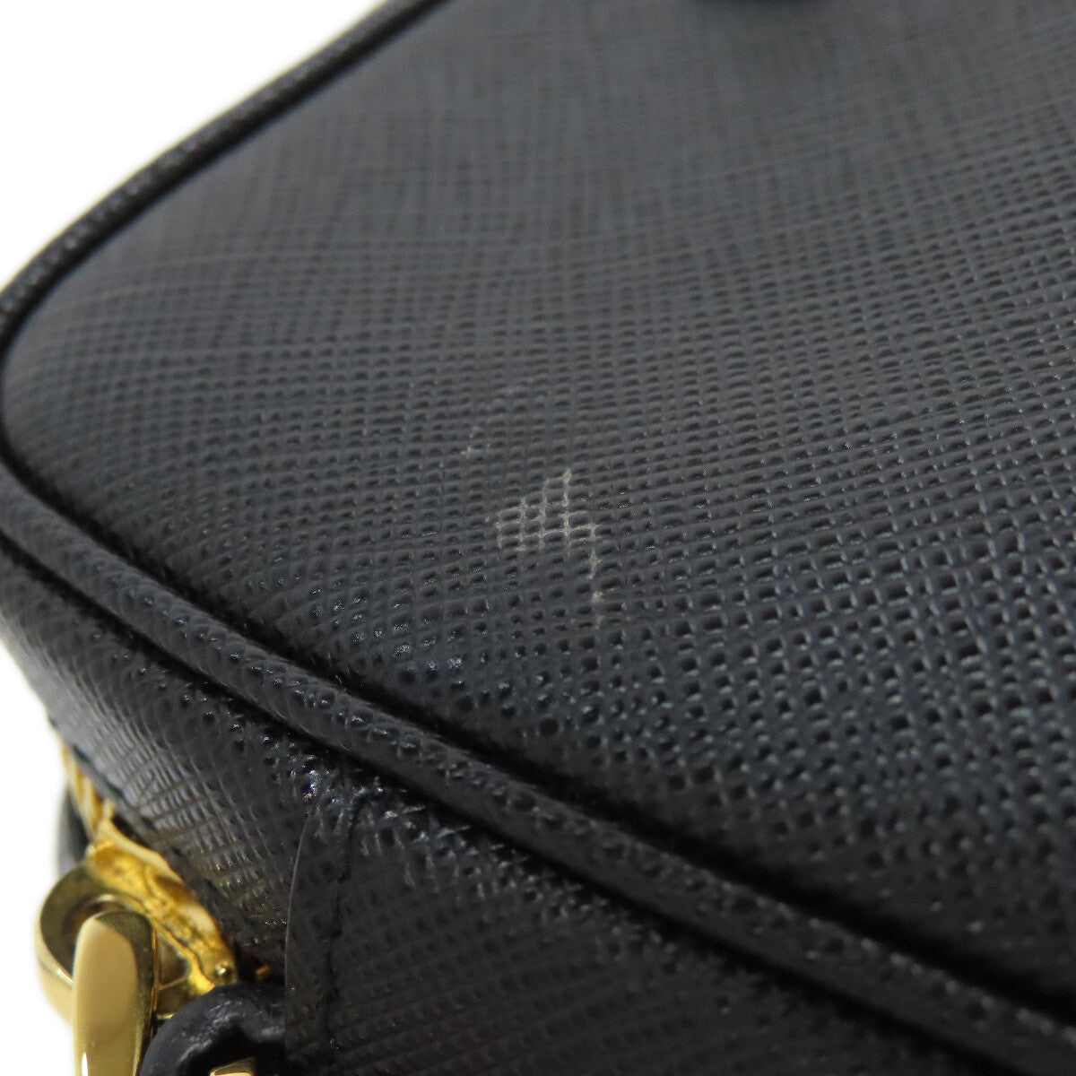 Prada 1Bh036 Shoulder Bag Logo Safiano