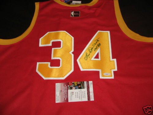 Clyde Lovellette Hawks,Hof 88 Jsa/Coa Signed
