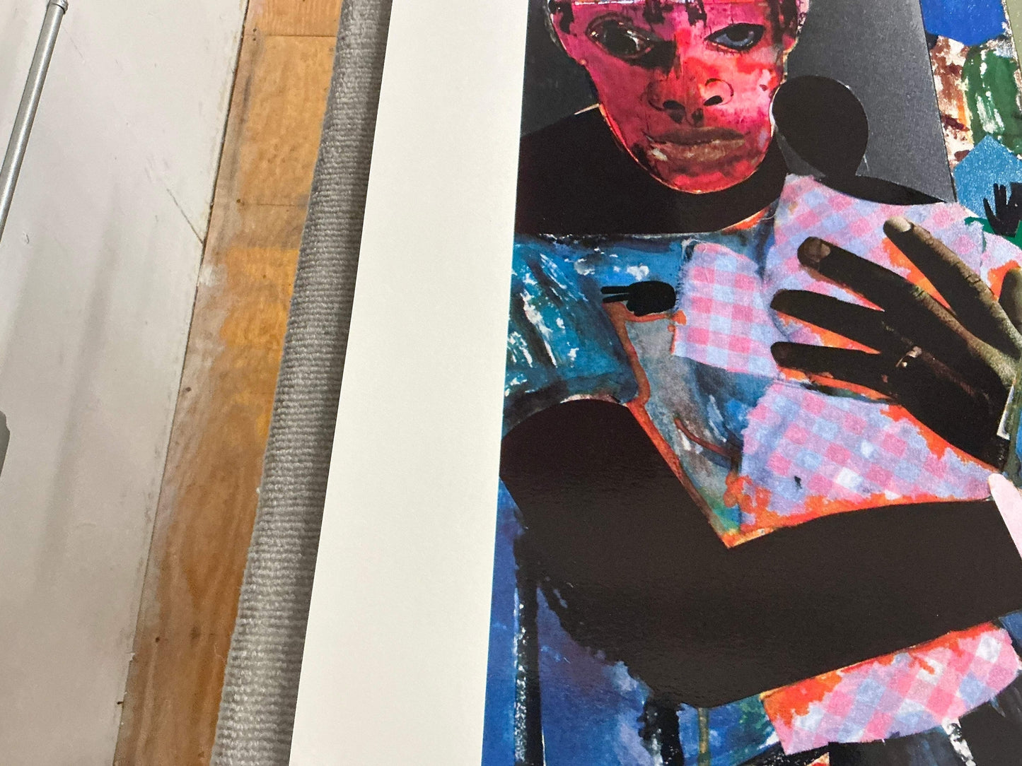 Romare Bearden School Bell Time " Serigraph African American Multic