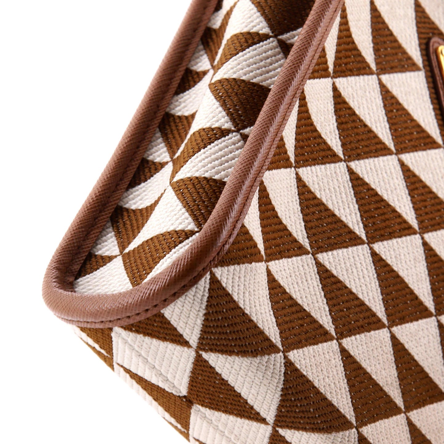 Prada Symbole Shopper Tote Jacquard Mini