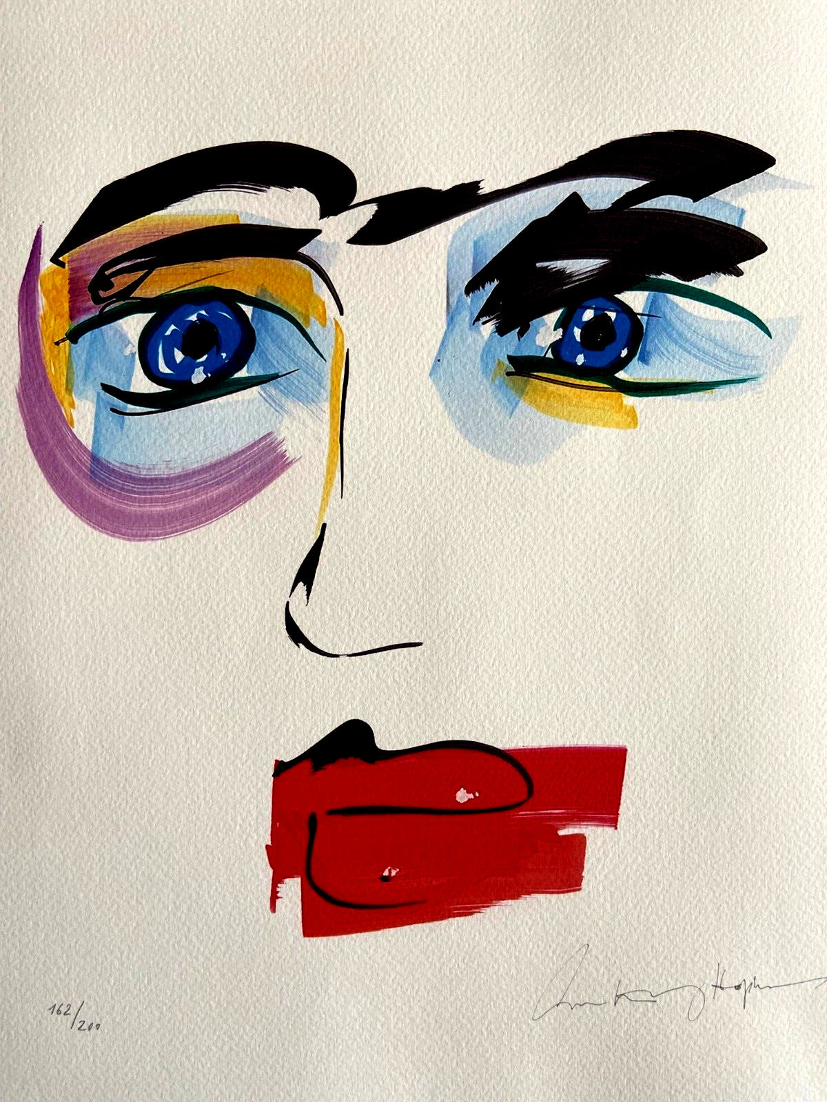 Anthony Hopkins Lithograph, 200 Ex