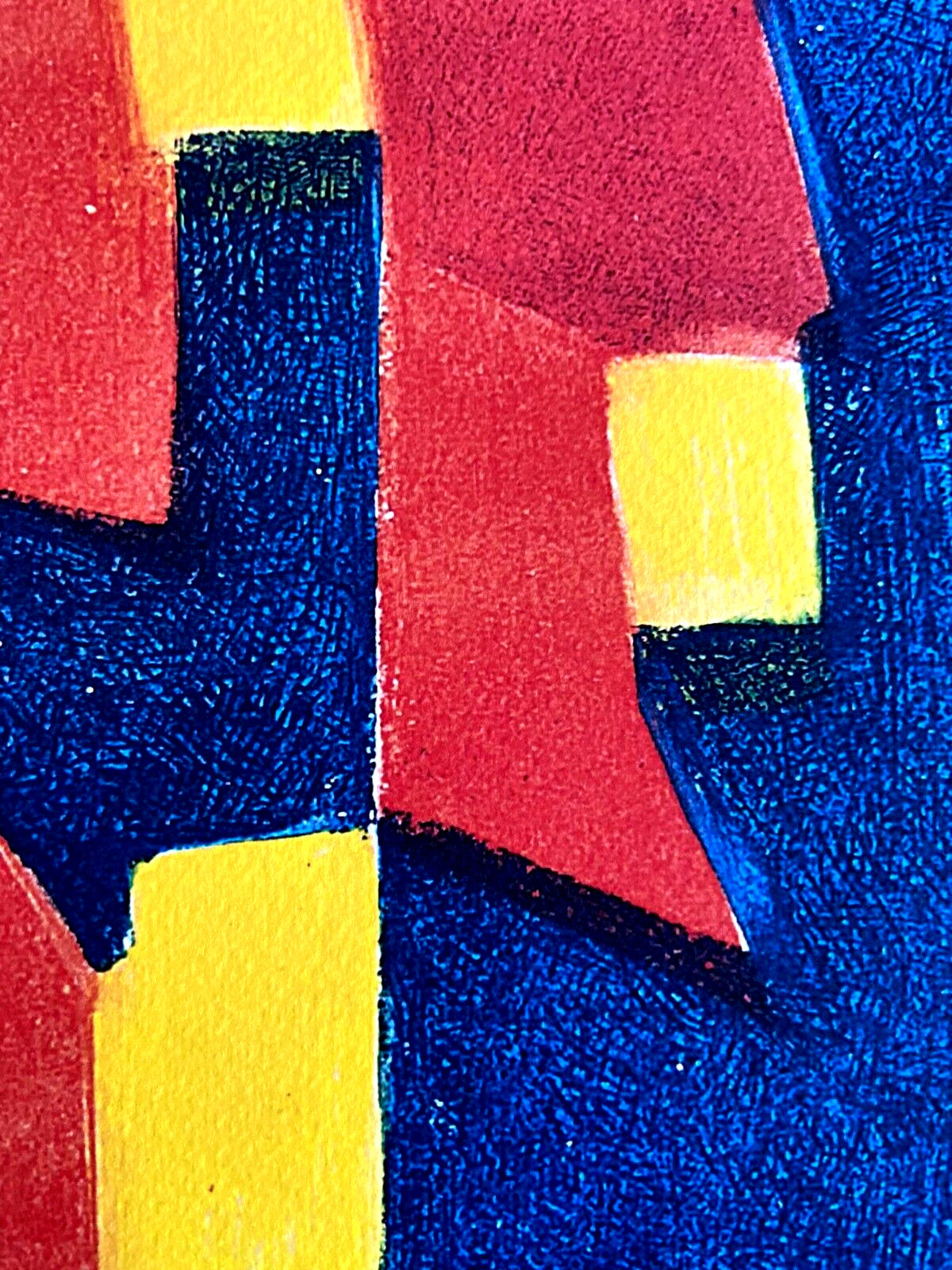 Serge Poliakoff Lithograph Moma Coa Signed Op