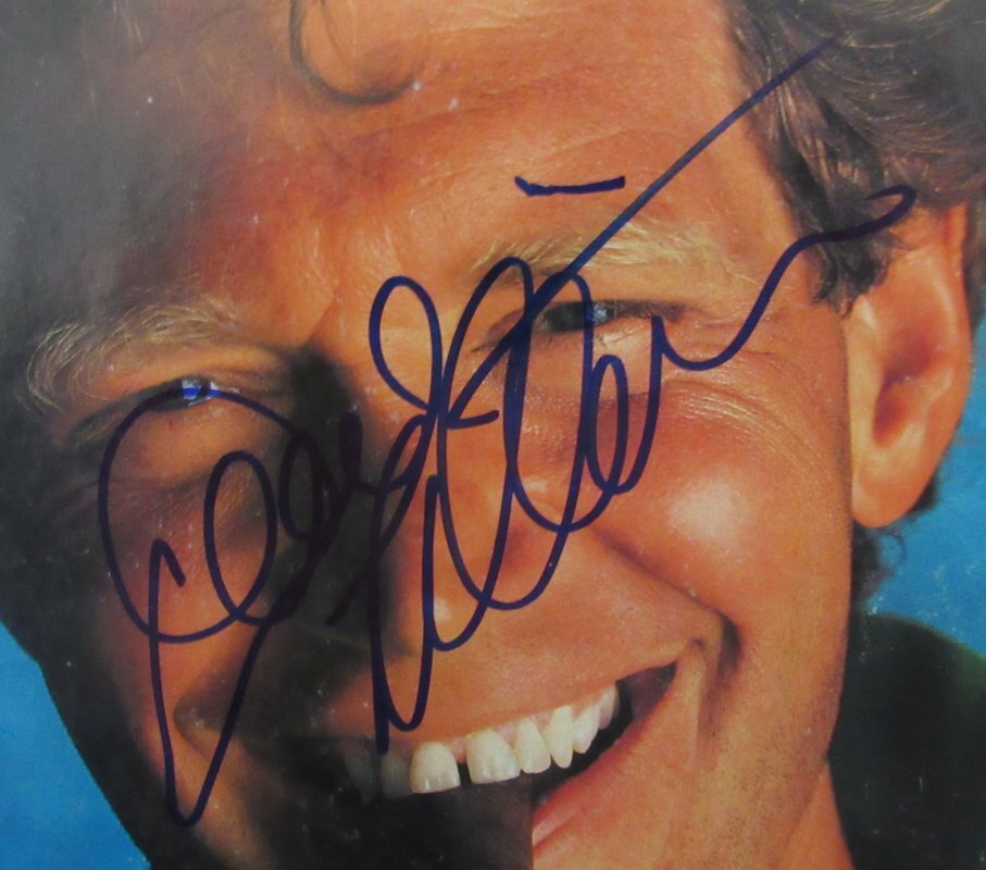 David Letterman Signed Gq Magazine August 1993