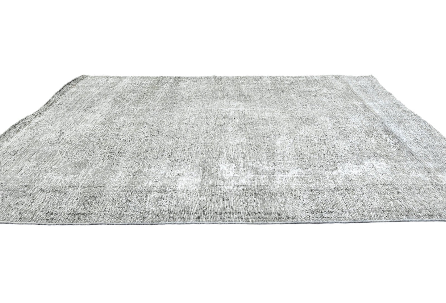 Vintage Stone-Washed Oriental Rug Distressed