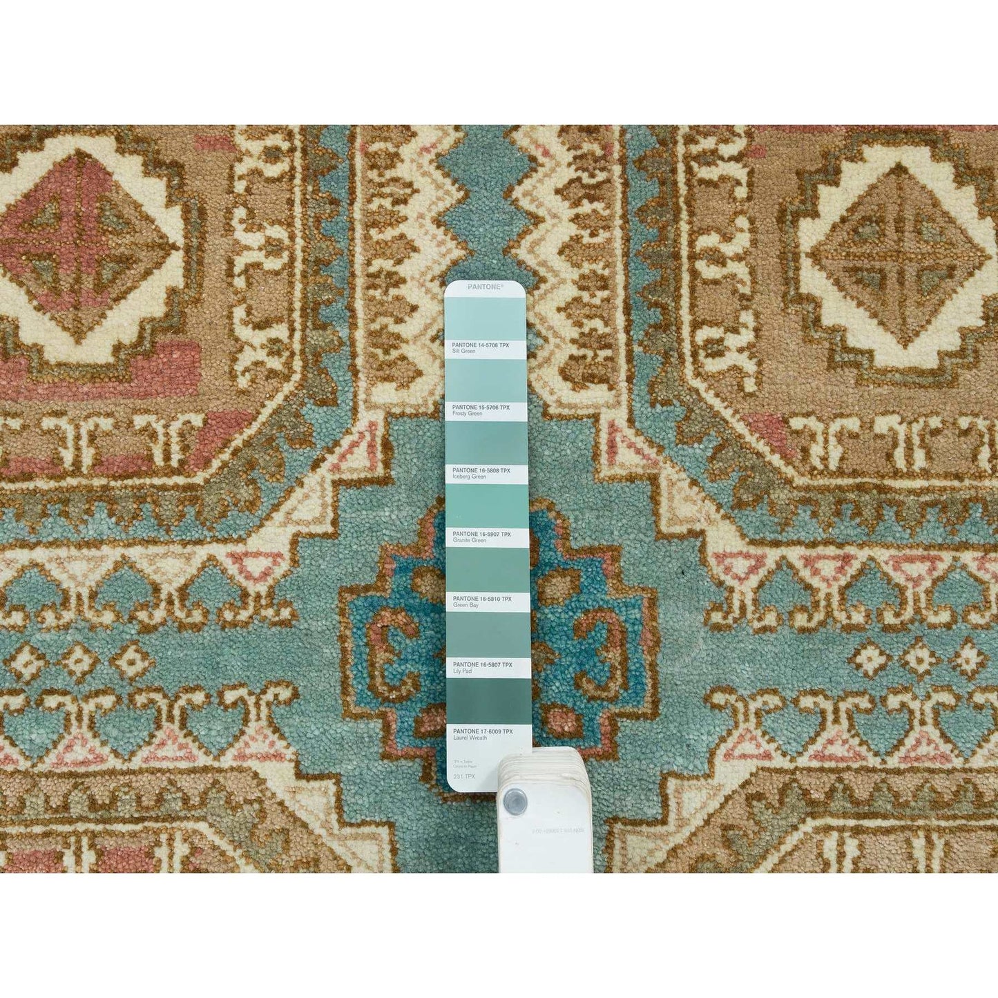 8'3"X10' Hand Knotted Natural Dyes,Caucasian Gul Motifs Oriental Rug