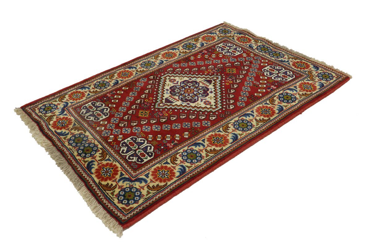 4X5 Ft Handmade Vintage Style Rug Tribal Design