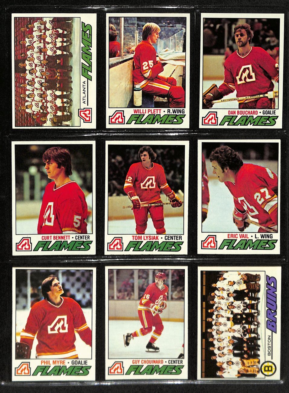 1977-78 Topps Hockey Cards Complete Set (1-264)
