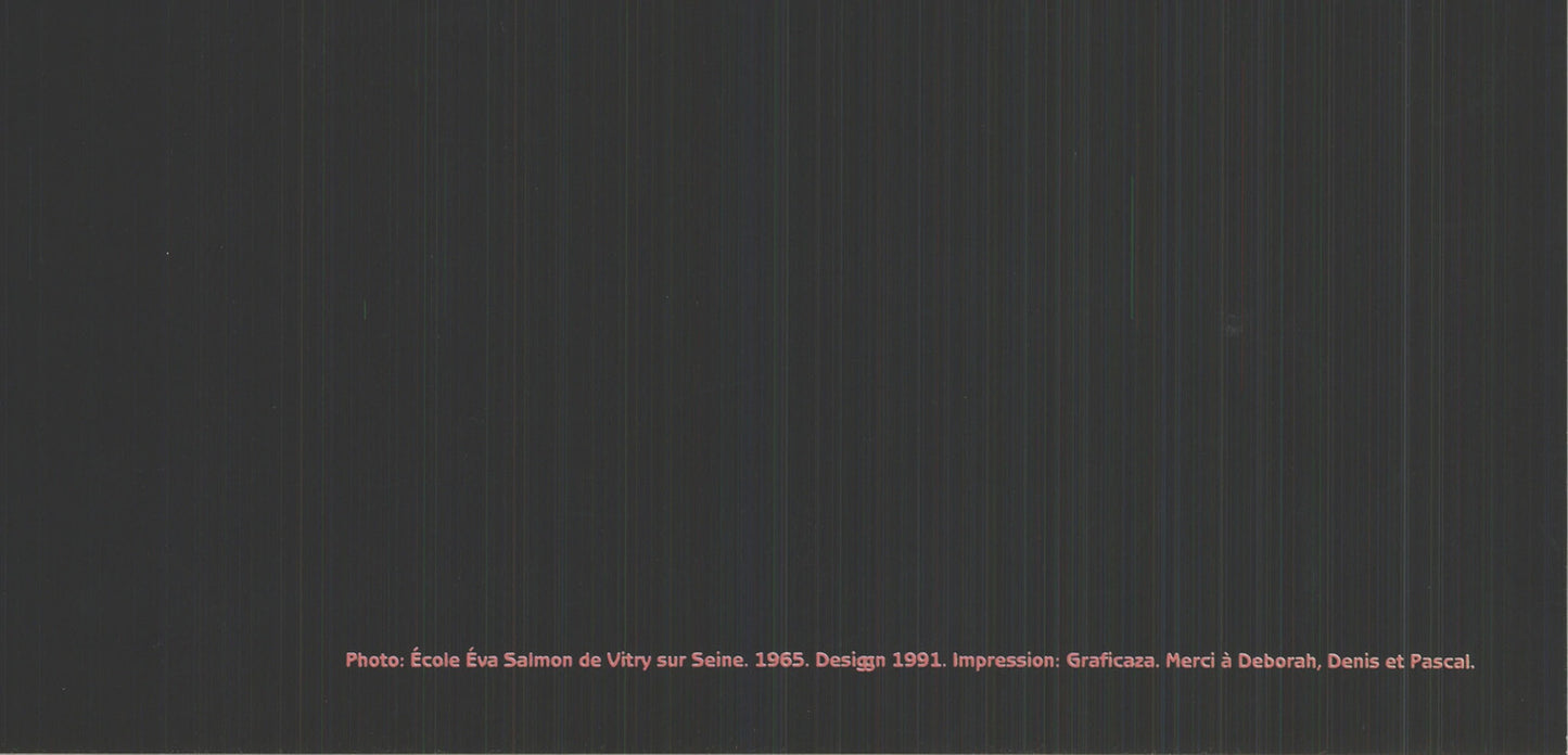 Philippe Apeloig Expo 91- Galerie Impressions " Lithograph Cont