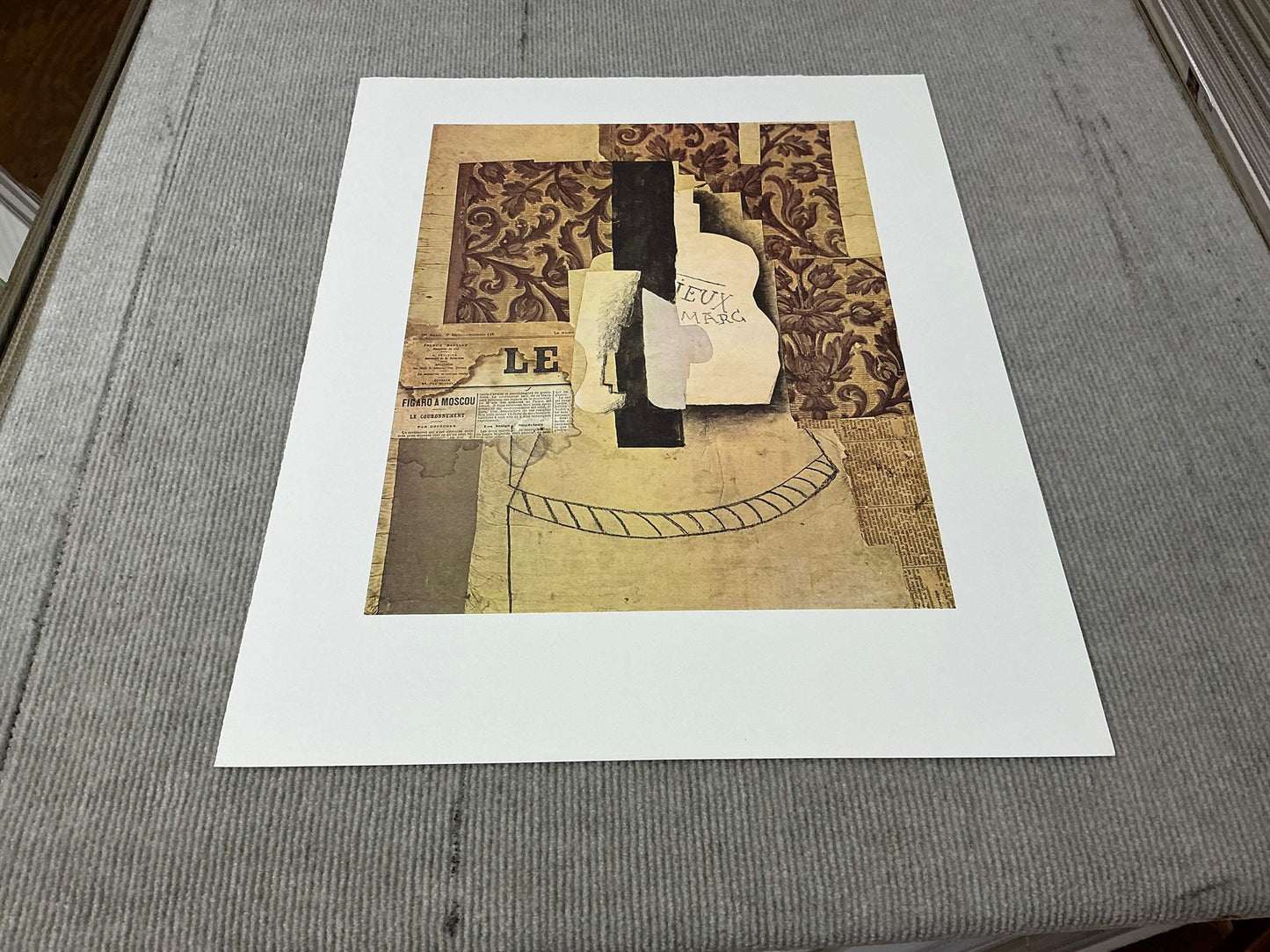 Pablo Picasso Still Life, Bottle And Glass " Offset Lithograph 199