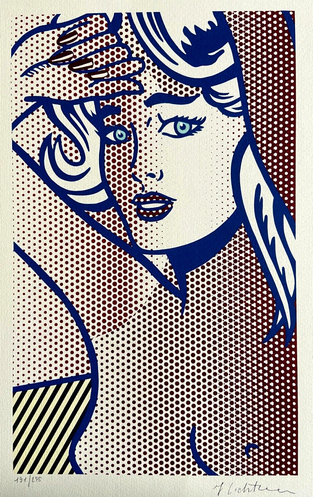 Roy Lichtenstein Lithograph Coa