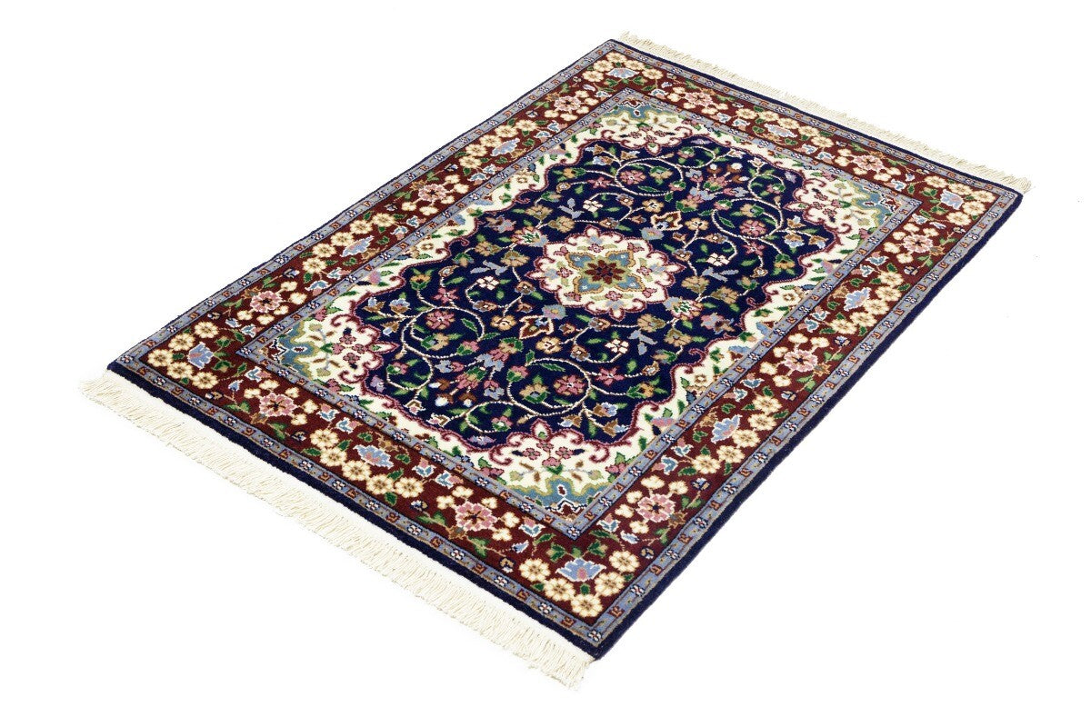 Hand-Knottted Kirman Oriental Rug 3X4 Ft Classic
