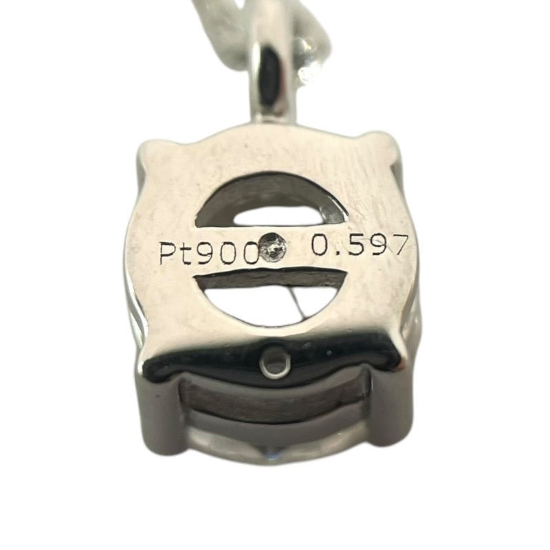 Diamond Necklace Pt900 Pt850