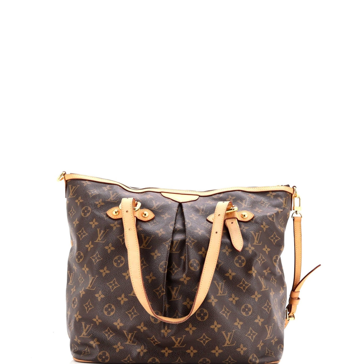 Louis Vuitton Palermo Handbag Monogram Canvas Gm