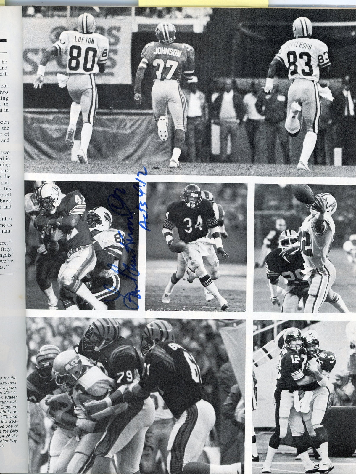 Miami Dolphins Super Bowl Xvii Signed Program (61 Signatures)