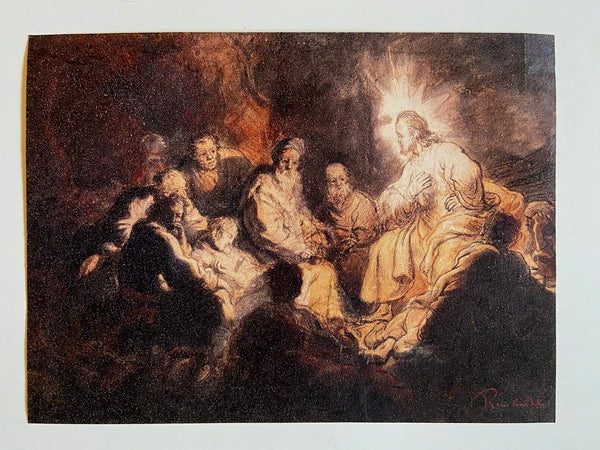 Rembrandt Lithograph 1965, 1100 Ex