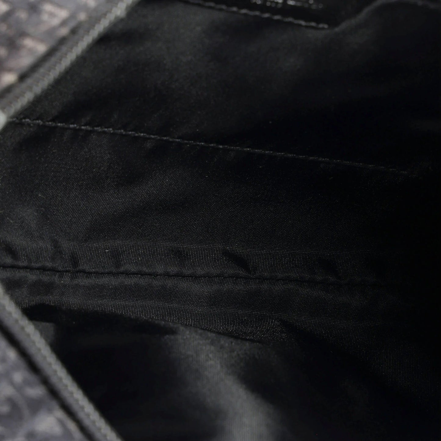 Christian Dior Vintage Trotter Pochette Shoulder Bag Diorissimo Canvas Small