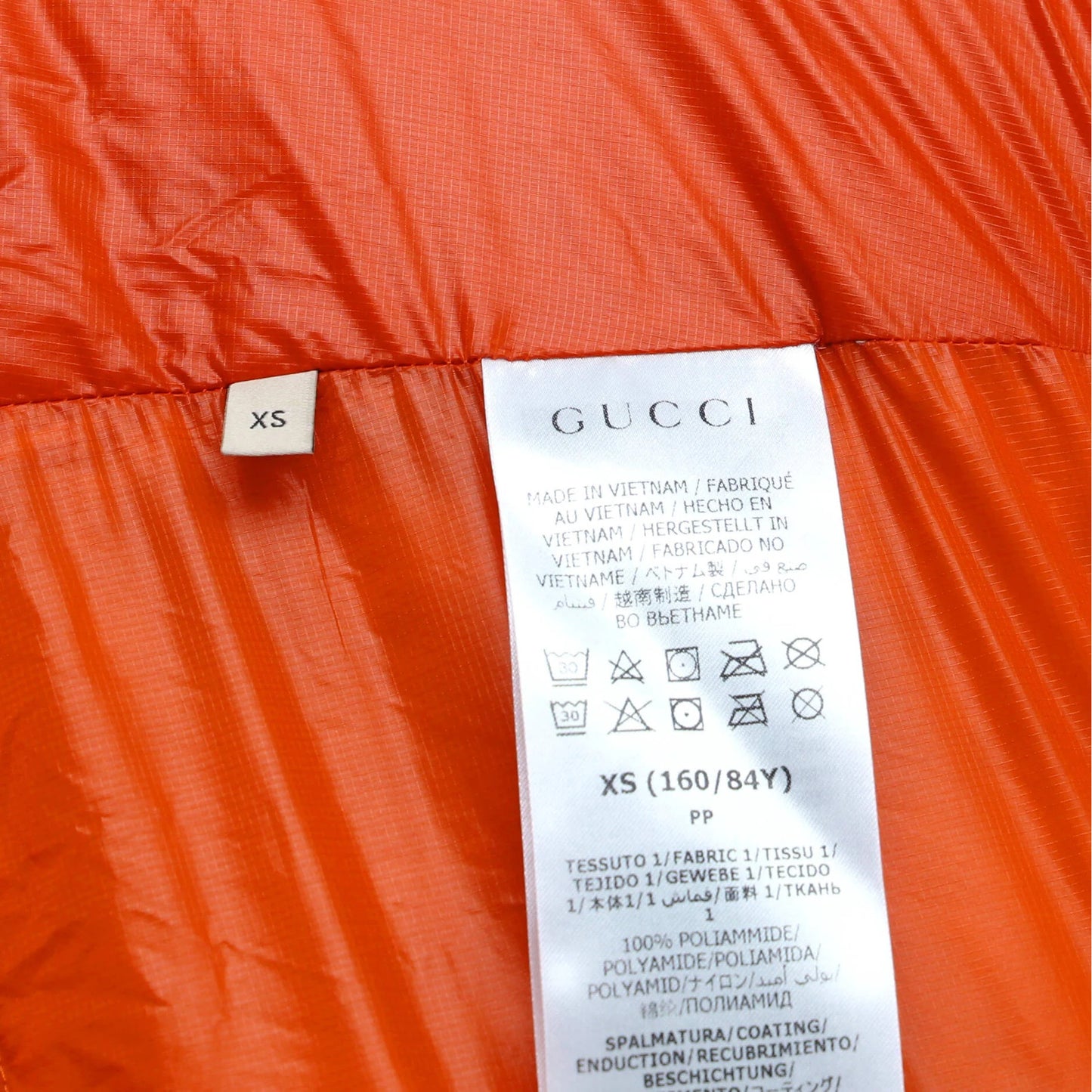 Gucci X The North Face Women'S Long Puffer Coat Quilted Polyamide With Down