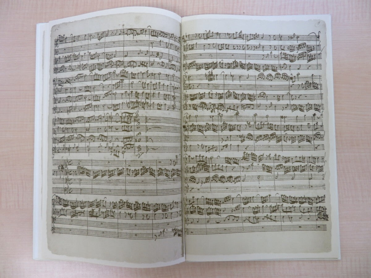 Johann Sebastian Bach Die Kunst Der Fuge 1979 Facsimile Reprint Autograph Scores