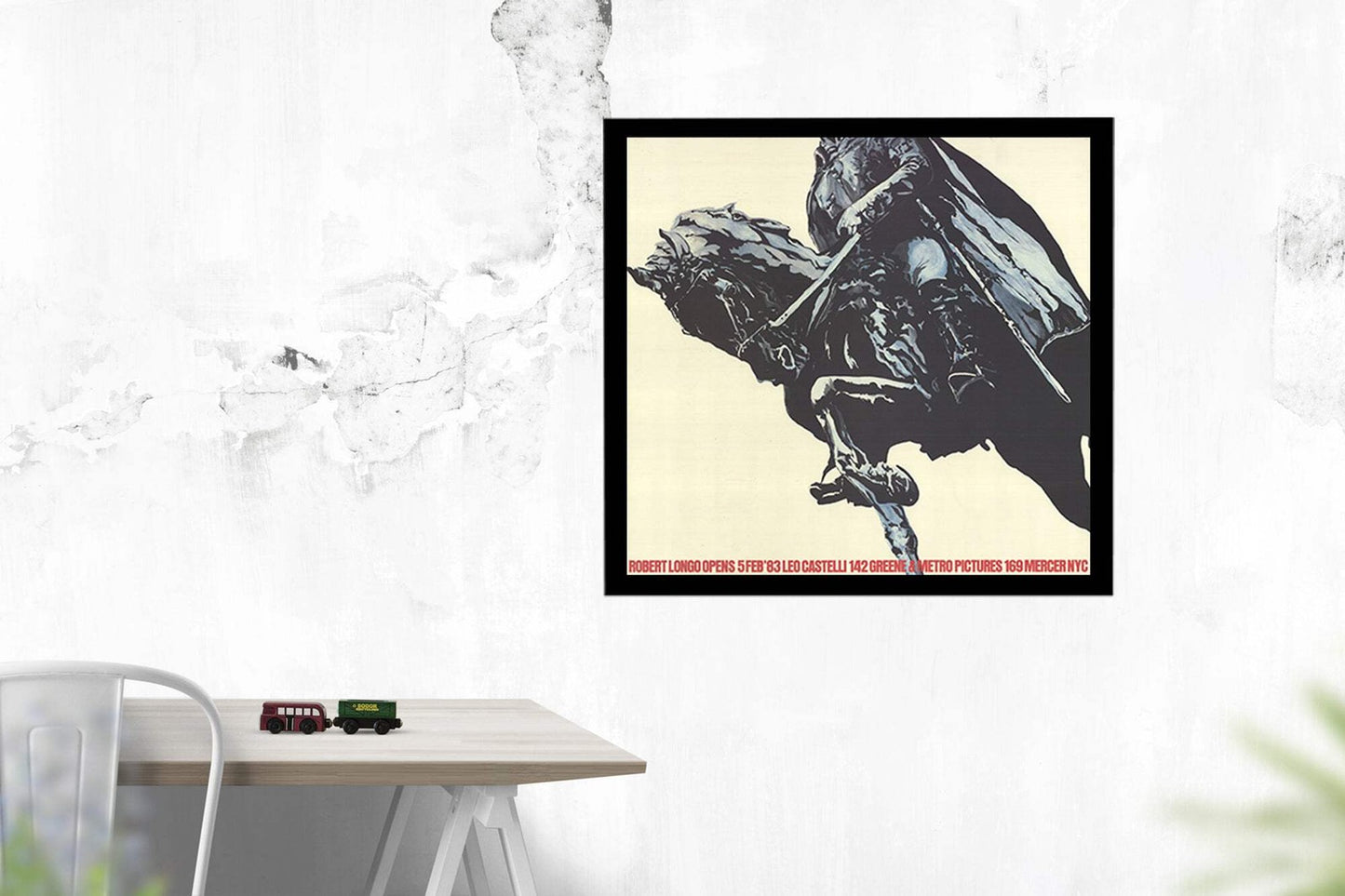 Robert Longo Leo Castelli Gallery & Metro Pictures " Lithograph 198