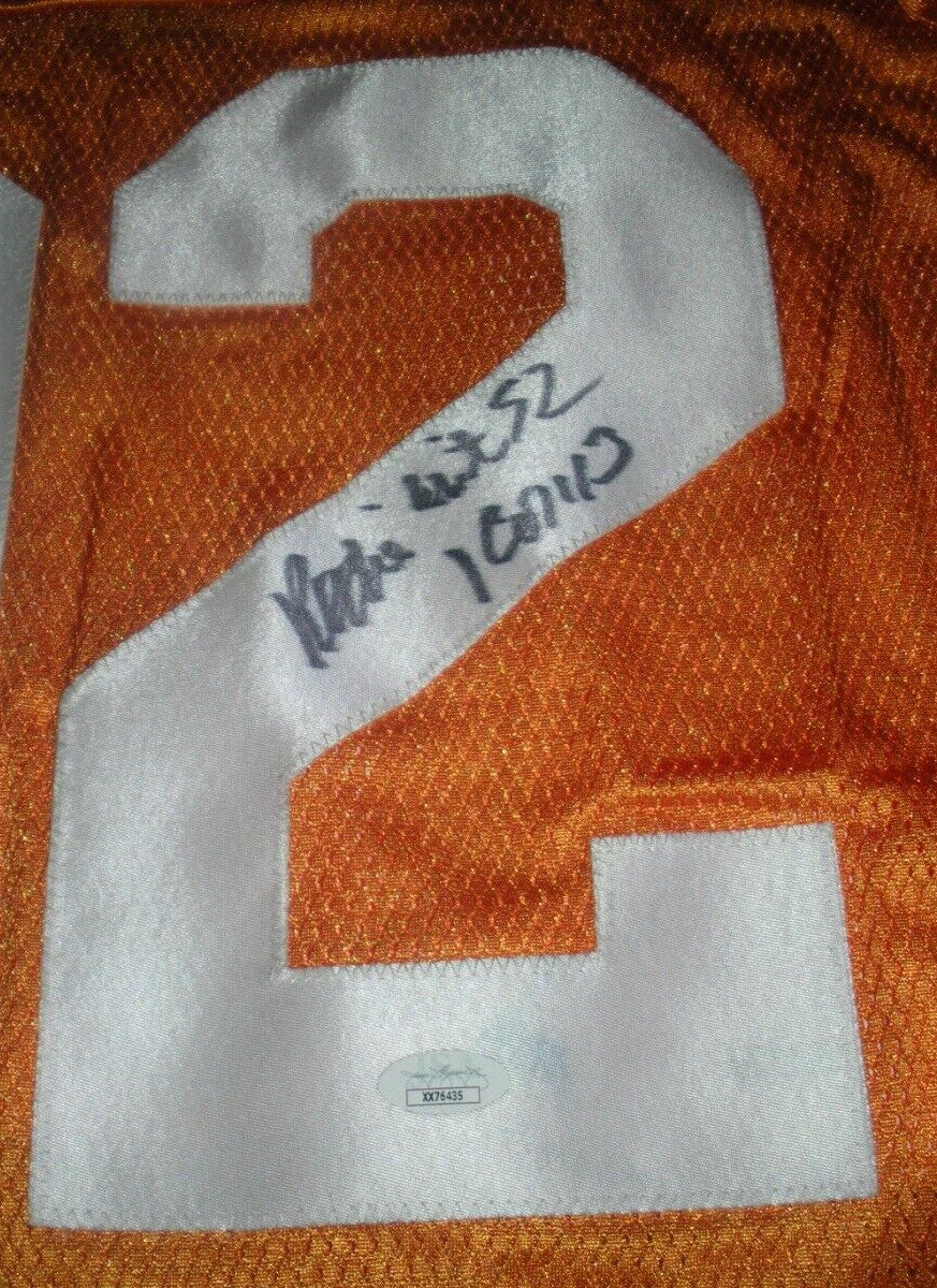 Reggie White Tennessee Vols Read! Jsa/Coa Signed