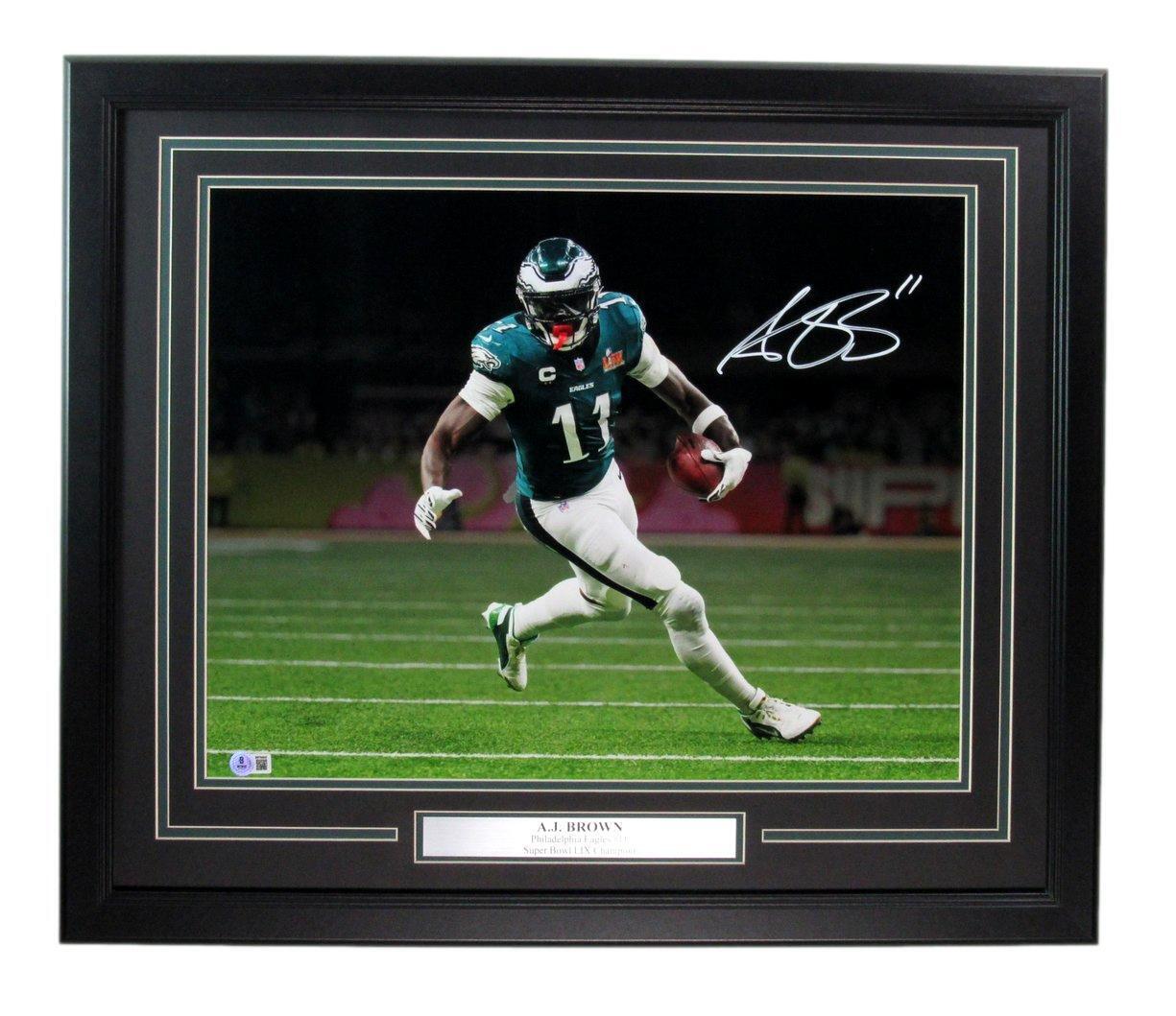 A.J. Brown Signed Philadelphia Eagles Sb Lix