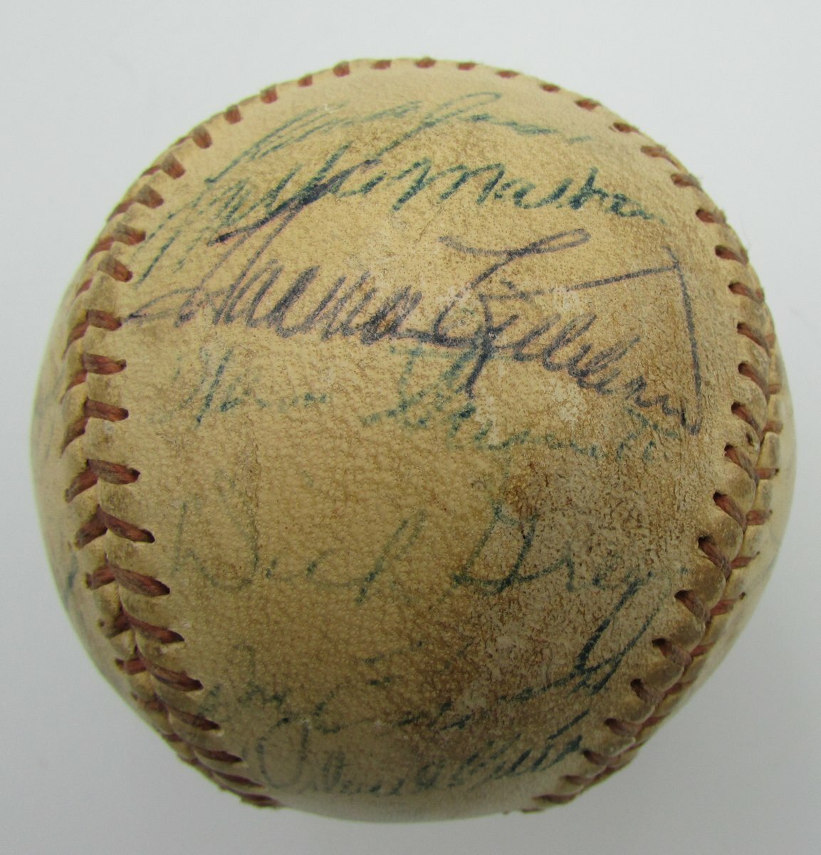 1964 Twins And Kc Athletics Team Signed By 30 Baseball Killebrew Hof 149887