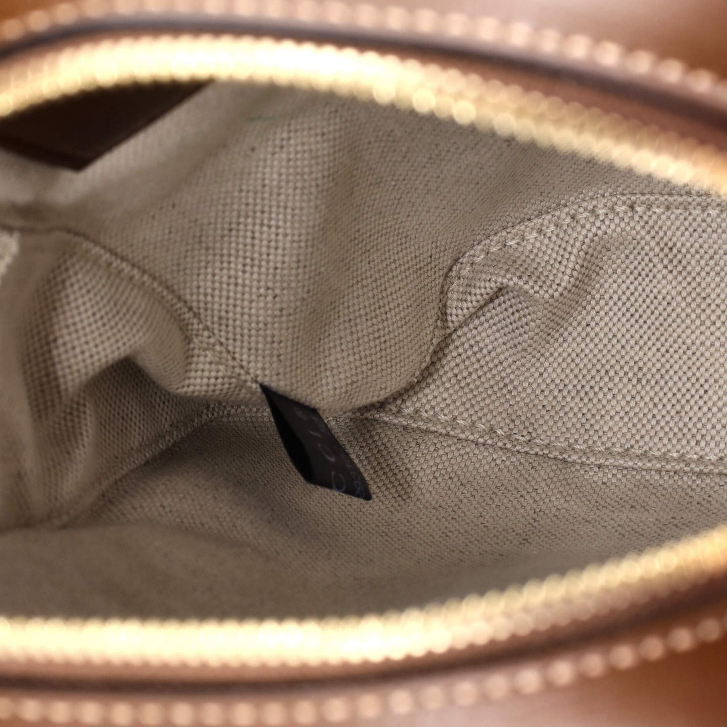 Gucci Interlocking G Patch Sling Bag Gg Coated Canvas Small