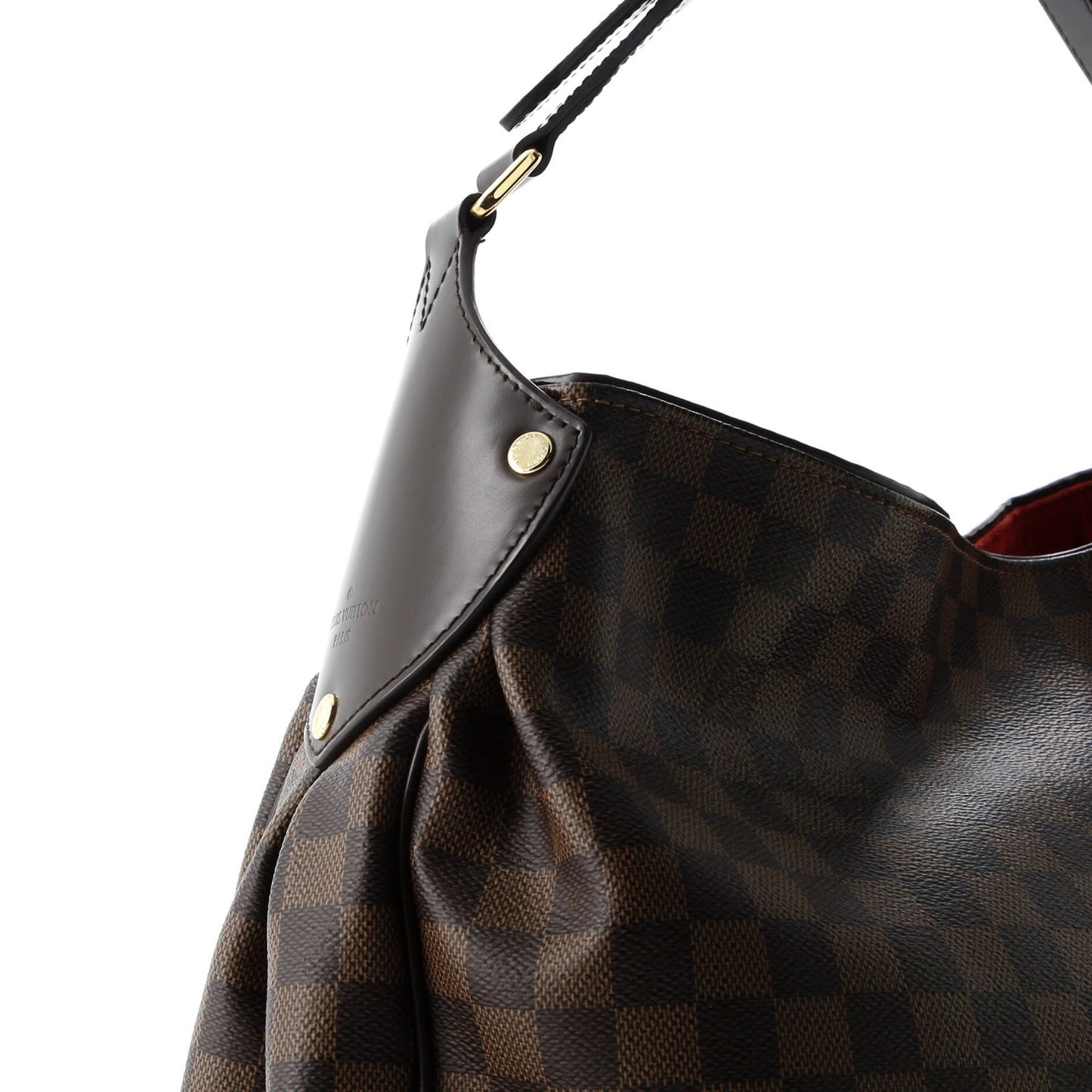Louis Vuitton Reggia Handbag Damier