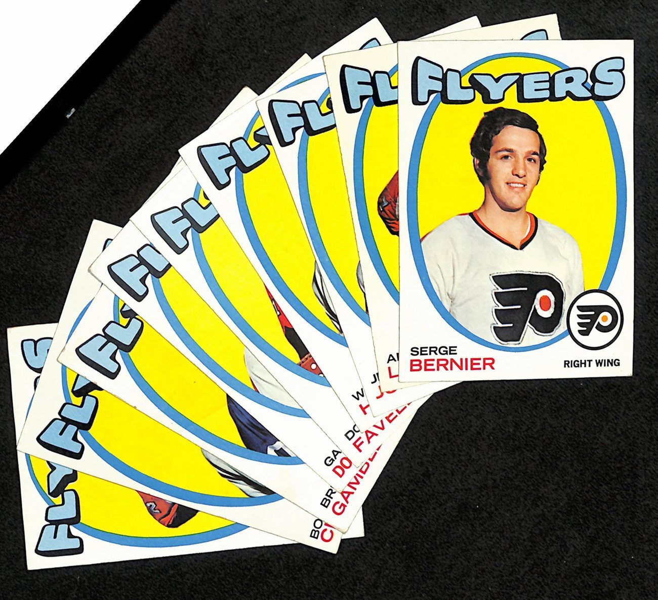 1971-72 Topps Hockey Philadelphia Flyers Complete