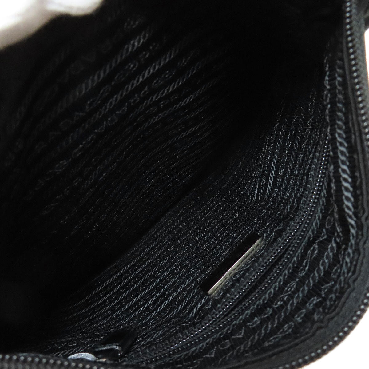 Prada Shoulder Bag Logo Hardware Nylon