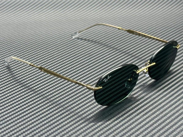 RAY BAN RB3767 001 71 Gold Dark Green Unisex 54 mm Sunglasses