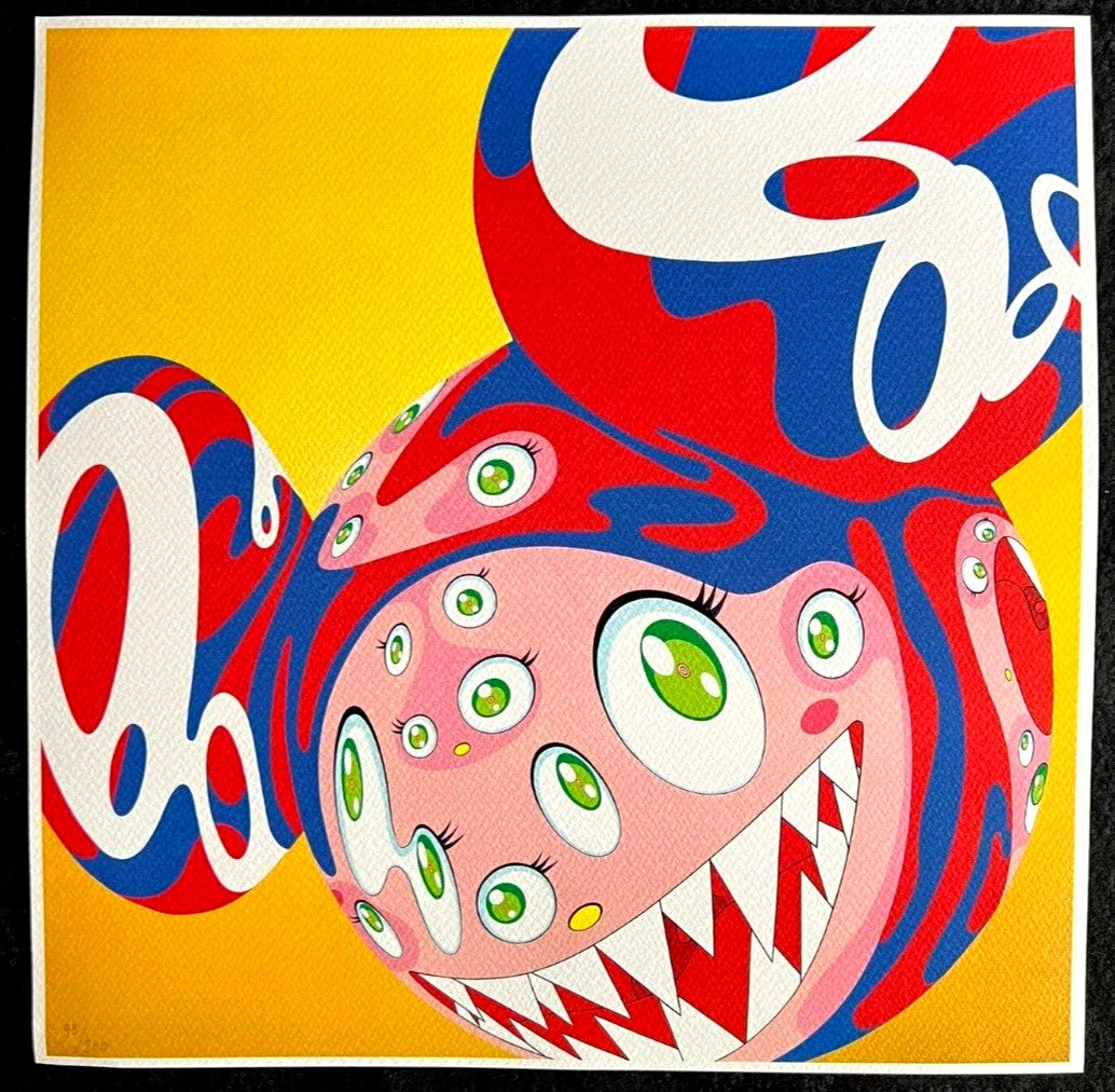 Takashi Murakami Lithograph Mori Art Museum Coa