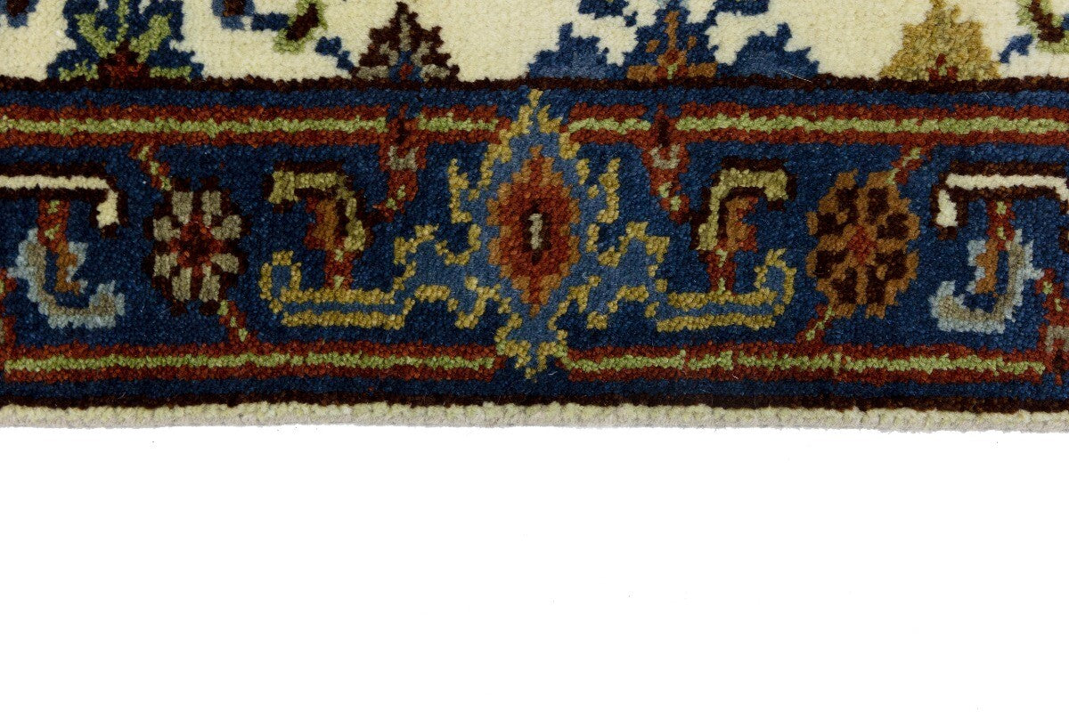 Hand-Knotted Chobi Floral Style Oriental Runner