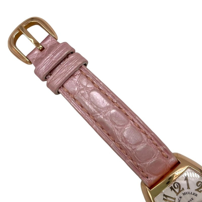 Franck Muller Tonneau Curvex 2252Bqzrel Silver K18Pg
