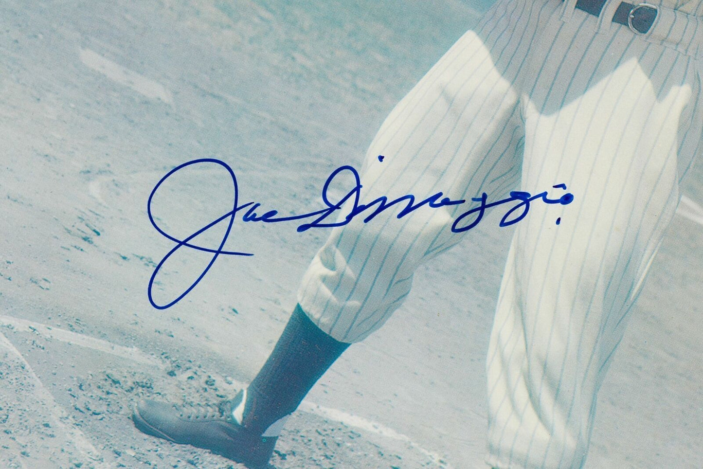 Joe Dimaggio Autographed 11X14 Photo New York