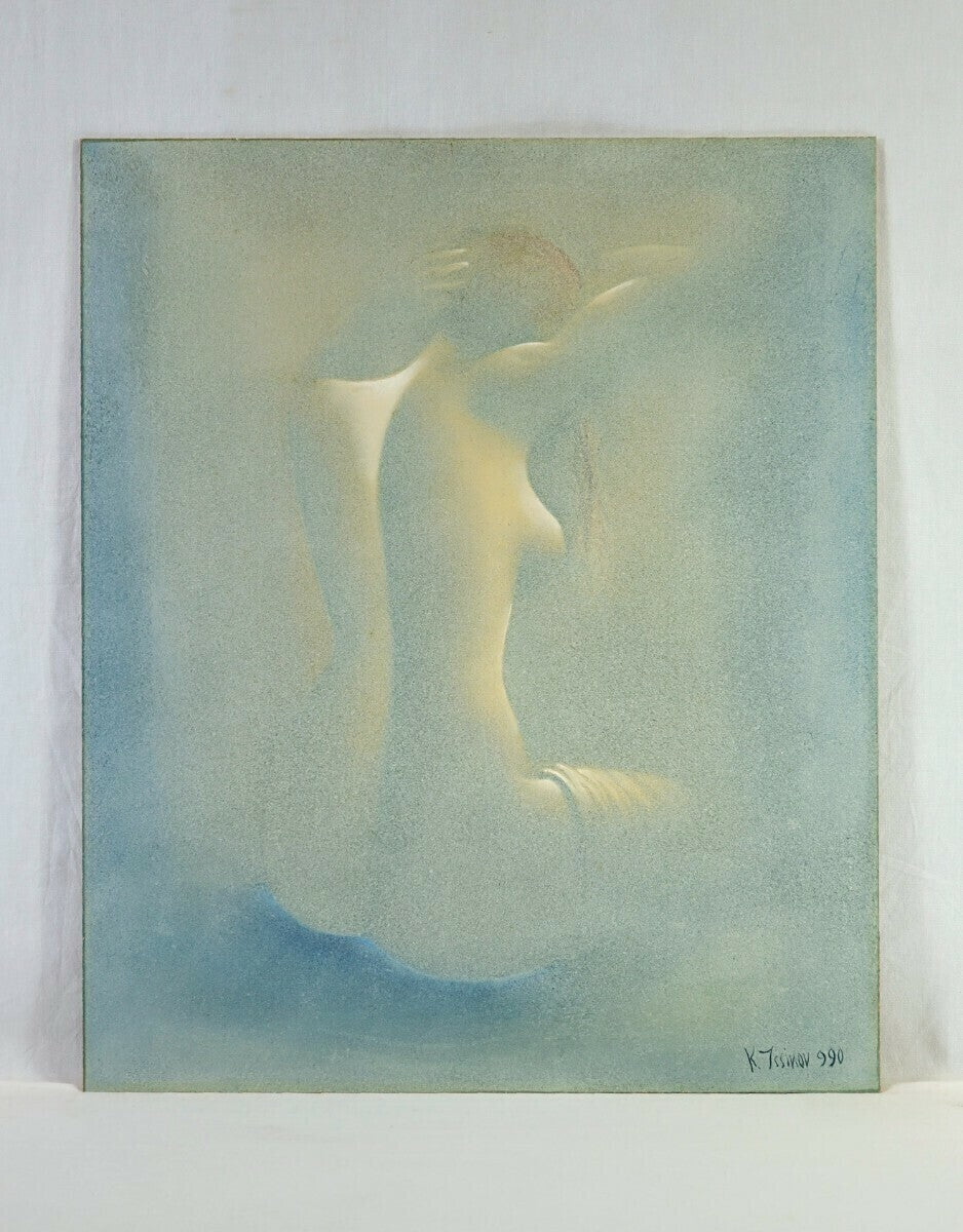 Keazim Issinov (Bulgarian) Original Oil On Canvas